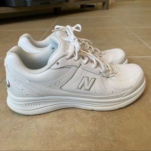 White New Balance Sneakers Size 8.5